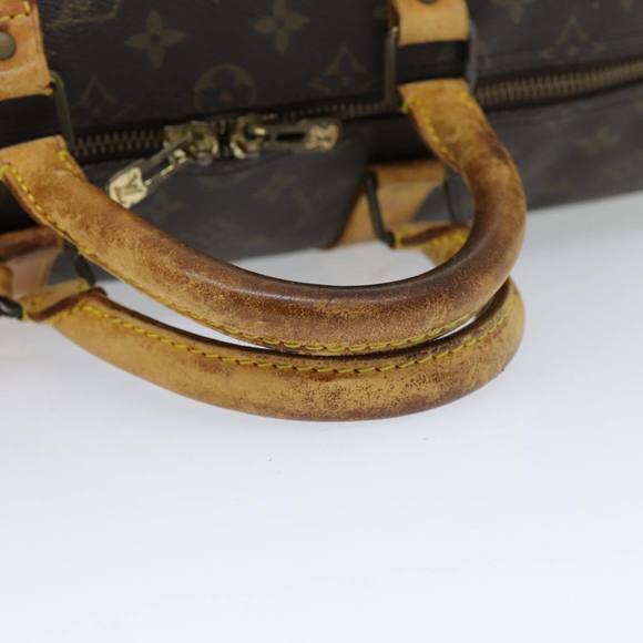LOUIS VUITTON Monogram Keepall 50 Boston Bag M41426 LV Auth 75917 - Picture 7 of 16